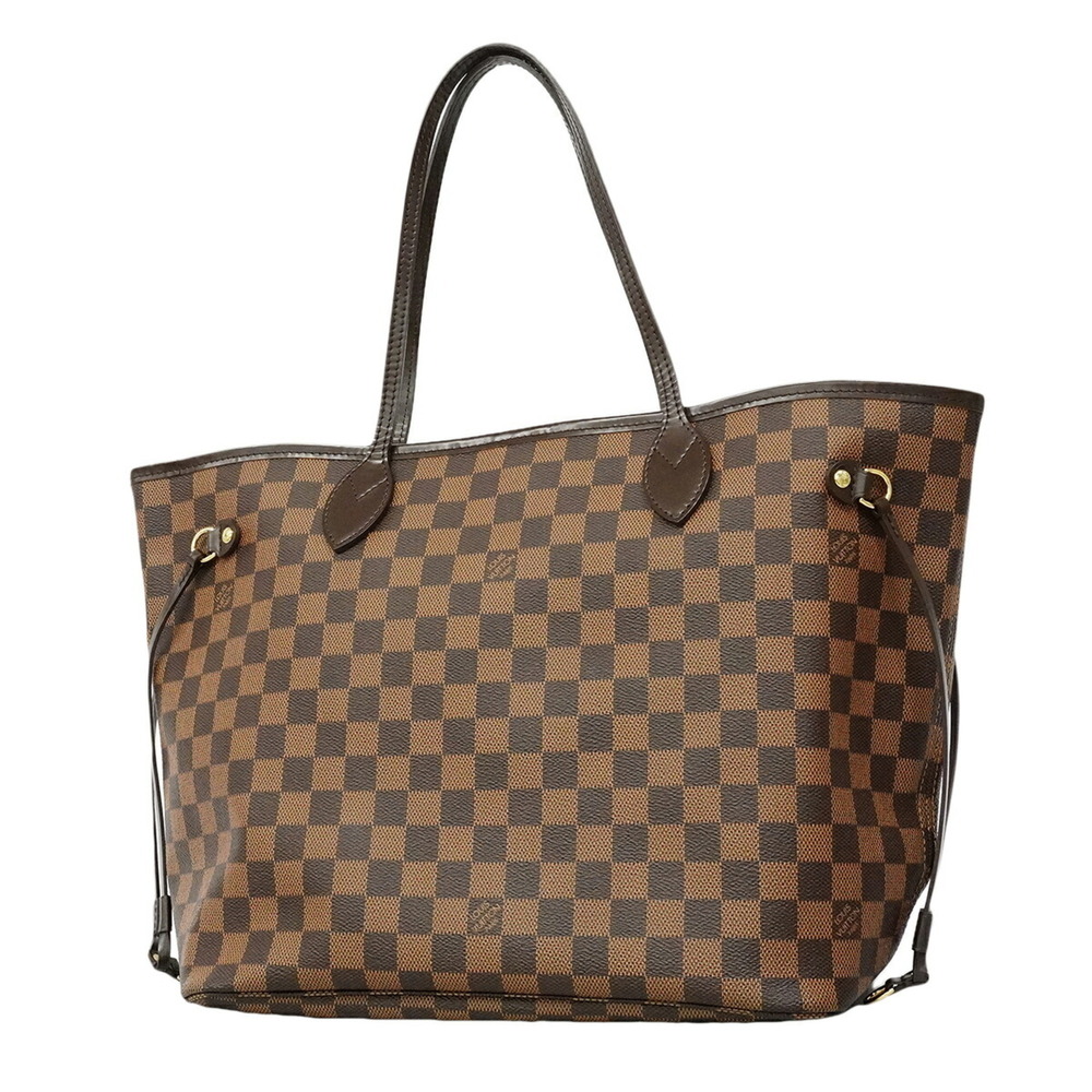 Louis Vuitton Damier Neverfull MM Tote Bag N51105 Ebene (Women's)